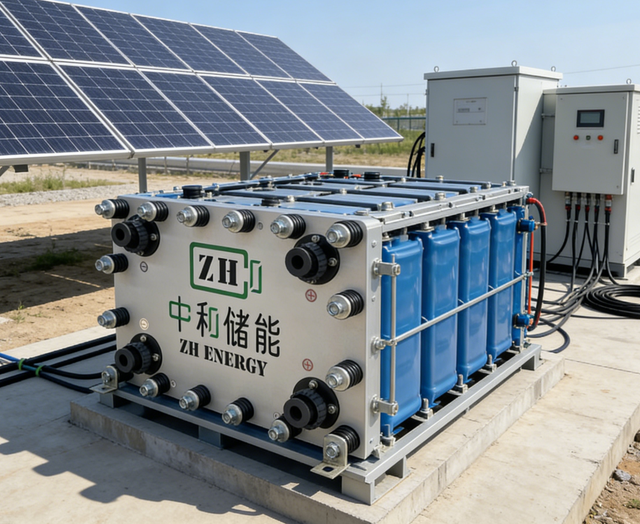 500W Stack Vanadium Flow Battery Redox Flow Battery Cell for Long Duration Engineering