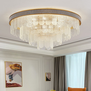 Nouveau Design Profil Lustre Lumière Nordique Creative De Luxe Rond Led Pendentif Plafonnier pour L'éclairage Intérieur À La Maison - Product Image 2