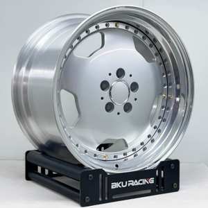 Cerchio Forgiato Bku in 2 Pezzi 5X112 da 17 18 19 Pollici in Lega a Canale Rovesciato per Mercedes Benz Classe E R107 W126 W124 <span class=keywords><strong>R129</strong></span> W201 - Product Image 3