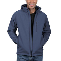 Veste Softshell Classique de Haute Qualité pour Hommes, Col Montant, Personnalisable, Imperméable, Respirante et Écologique