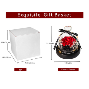 Per sempre sapone rosa elegante cupola di vetro conservato fiori regalo per la festa <span class=keywords><strong>della</strong></span> mamma per la festa <span class=keywords><strong>della</strong></span> mamma di natale <span class=keywords><strong>giorno</strong></span> di san valentino - Product Image 4