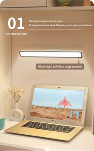 Wholesale Modern Safe Desk Lamp Adhesive Touch Control Dimmable Night <b>Light</b> <b>Plug</b>-in Type for and Home Use - Product Image 5