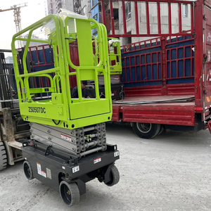 工場価格 シザープラットフォーム ZS0507DC 高安定性 4.5m 最大高さ 2人乗り 販売中 物流センター向け - Product Image 3