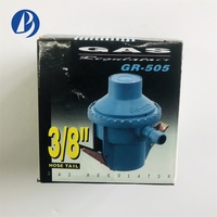 Prix de gros d'usine Régulateur de gaz GR-505 Double clips Valve de bouteille de GPL avec ISO9001-2008