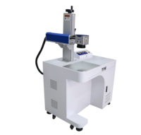 Machine de marquage laser à fibre pulsée Mopa CHENMAI 20W/30W/50W, de table, refroidie par air, haute vitesse, automatique, pour métaux, tête Raycus, format DXF