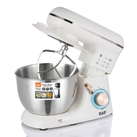 Robot Pâtissier RAF 1300W 3 en 1, Mélangeur Alimentaire pour Pâte, Œufs, Gâteaux, Fruits, Viande – Idéal Boulangerie