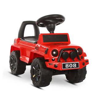 รถของเล่นเด็ก 2in1 แบบ 4 ล้อ พร้อมที่เข็นและปุ่มสตาร์ท รถบิดหมุนสำหรับเด็กเล็ก รถสไลด์พร้อมที่จับ - Product Image 4