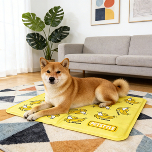 HANERSHI - Alfombrilla Refrescante para Mascotas, Diseño de Dibujos Animados, de PVC y Fibra de Gel, 30x40cm, Enfriamiento Suave y Rápido, Multifuncional - Product Image 5