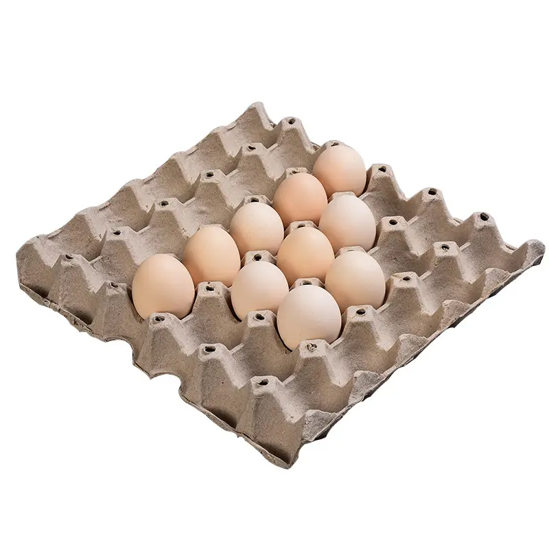 Kağıt hamuru yumurta tepsisi 30 hücre yumurta ambalaj nakliye saklama kutusu ucuz kağıt yumurta tepsisi fiyat tedarikçiler toptan