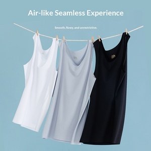 Canotta Casual da Uomo Lijia Premium in Seta Modal con Scollo a V, Senza Cuciture, Traspirante e Anti-umidità - Product Image 4