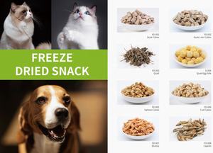 Haute Qualité Lyophilisé Chat Chien Snack Nutrition Protéine Riche Avec Poulet Légumes Goût Viande Ingrédients dans Un Sac D'emballage - Product Image 5