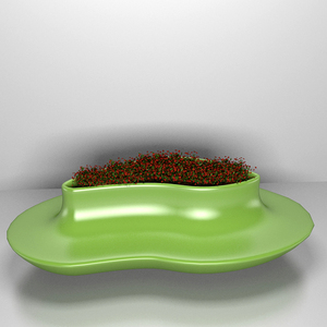 Y625 Silla moderna en forma de corazón decoraciones de jardines banco de gran tamaño muebles de puerto de aire Silla de espera de centro comercial con <span class=keywords><strong>maceta</strong></span> - Product Image 6