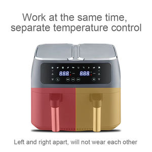 Nouveau four numérique sans huile avec deux paniers individuels de 3,5 l <span class=keywords><strong>friteuse</strong></span> à Air 4-en-1 <span class=keywords><strong>friteuse</strong></span> à air numérique multifonction avec une lecture facile - Product Image 6