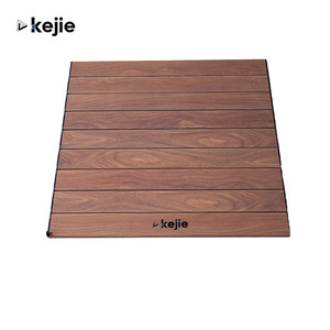 Kejie Modern Outdoor Camping Car Table Board <b>Foldable</b> Lightweight Multi-Color Desktop Picnic Folding <b>Cart</b> Cover Table - Product Image 1