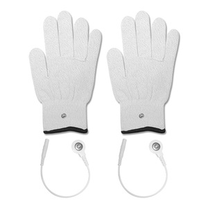 Guantes Conductivos de Fibra Plateada para Terapia Bioeléctrica de Manos, Fitness, Masaje y Rehabilitación - Product Image 3