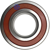 Roulement à billes à gorge profonde NTN 6305LLU 25x62x17mm, étanchéité en caoutchouc, haute capacité de charge, simple rangée, pour machines industrielles lourdes