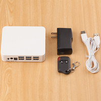 Laptop toko ritel perangkat USB ke kabel USB notebook 6 port USB pengendali keamanan sistem alarm
