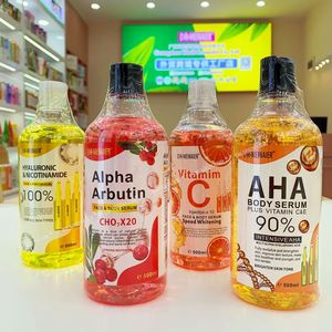 Suero blanqueador, venta al por mayor, ácido hialurónico de VC Arbutina, Hidratante para la cara y el cuerpo, eliminador de acné, suero potenciador para el cuidado de la piel - Product Image 2