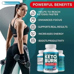 Cápsulas Keto de Marca Privada OEM, BHB Puro, Dieta Keto Rápida, Quemagrasas, Suplemento Energético para Pérdida de Peso, Cápsulas Adelgazantes - Product Image 2