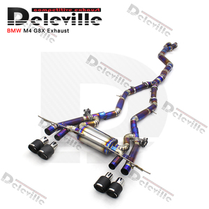 Tubos de <span class=keywords><strong>escape</strong></span> de titanio YD para <span class=keywords><strong>BMW</strong></span> <span class=keywords><strong>M4</strong></span> G8X 3,0 T 2021-2023 <span class=keywords><strong>Escape</strong></span> de fibra de carbono puntas de <span class=keywords><strong>escape</strong></span> silenciador Catback sistema de <span class=keywords><strong>escape</strong></span> - Product Image 2