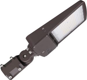 Outdoor Commercial Area Lighting Fixture Waterproof IP65 Aluminum 5000K LED Shoebox Street <b>Pole</b> <b>Light</b> for Sports Stadiums - Product Image 1