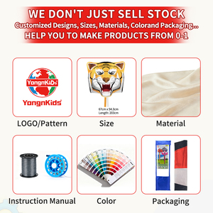 Trung Quốc bán buôn Hot Bán tùy chỉnh trẻ em ngoài trời thể thao đồ chơi 3D EAGLE Phoenix BAT bướm phim hoạt hình động vật lớn bay diều - Product Image 3