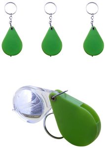 OEM Keychain Magnifier <strong>Mini</strong> Folding Metal Magnifying <strong>Glasses</strong> Lens for Jewelry - Product Image 2