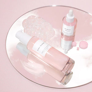 Serum Hidrasi Pengencang Wajah BLIW Private Label Cloud Jelly Rose Pink Vegan Serum Kolagen untuk Menghilangkan Flek Hitam - Product Image 5
