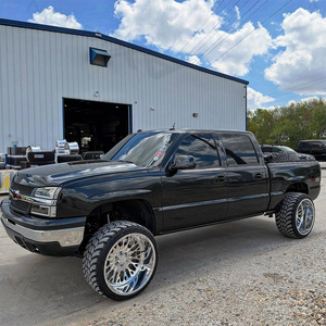 Rines Elevados para Camioneta 20x12 24x12 28x16 Pulidos de Perfil Bajo 8x165.1 8x170 8x180 para RAM 2500 Ford F-250 GMC Sierra 2500 - Product Image 5