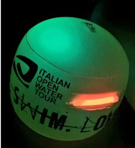 Bouée flottante gonflable unisexe en eau libre | Formation à la sécurité et flotteur <span class=keywords><strong>marin</strong></span> de course avec ventilateur pour aire de jeux et pêche - Product Image 3