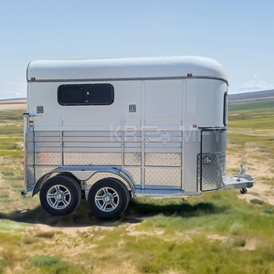 Nouvelle remorque pour 2 chevaux avec plancher antirouille, très demandée, pour camping-car et remorque flottante - Product Image 3