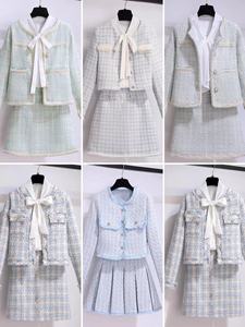 Set da Donna con <span class=keywords><strong>Giacca</strong></span> Corta <span class=keywords><strong>in</strong></span> <span class=keywords><strong>Tweed</strong></span> Floreale e Minigonna, Completo Casual da Ufficio <span class=keywords><strong>in</strong></span> Due Pezzi, Top Corto con Decorazioni <span class=keywords><strong>in</strong></span> Pizzo - Product Image 6