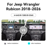 ZWNAV Pantalla de 14.9 Pulgadas para Jeep Wrangler Rubicon 2018-2026, Unidad Principal Android 15, Multimedia, Video, Electrónica para Auto, Carplay, Radio para Auto