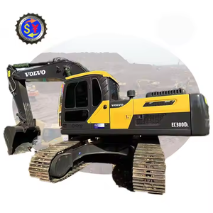 Pelleteuse sur chenilles Volvo EC300D de seconde main Garantie 1 an Bonne flexibilité pour l'ingénierie Comprend des composants principaux Pompe à moteur - Product Image 1