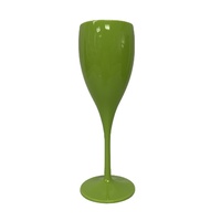 Flûtes à Champagne en plastique, verre à vin, pour fête, gobelet à vin, en plastique, pour boissons de bar