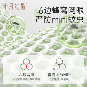 Mosquitera portátil para bebé, cobertura total, diseño de Panda de dibujos animados para niños de 0 a 1 año, juego de cama de 120x65x110cm, poliéster - Product Image 4