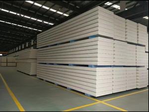 Paneles de Pared EPS de Eficiencia Energética Mejorada, Paneles Sándwich de <span class=keywords><strong>Poliuretano</strong></span>/Poliestireno/Lana de Roca/PIR - Product Image 3