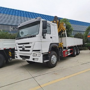 รถบรรทุกติดเครนพับได้ HOWO ใหม่เอี่ยม 6x4 พร้อมเครนสำหรับขาย - Product Image 4