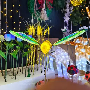 Lumières dynamiques imperméables extérieures de papillon du motif LED de Noël de basse tension