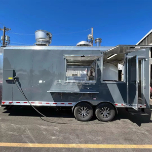 Camionnette de cuisine mobile sur mesure, remorque de restauration rapide, <span class=keywords><strong>camion</strong></span> de tacos mobile, remorque de concession, <span class=keywords><strong>camion</strong></span> de barbecue, personnalisable - Product Image 3