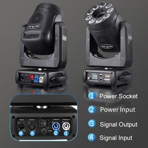 AICPOSE - Luz Láser de Animación con Cabezal Móvil de 10 W, RGB 3 en 1, Luz Láser con Cabezal Oscilante LED - Product Image 5