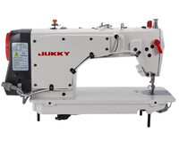 Machines à coudre industrielles domestiques JUKKY 9806, haute vitesse, économie d'énergie, entraînement direct, point droit, pour tissu, couture