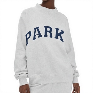 เสื้อสเวตเชิ้ตคอกลมพิมพ์ลาย PARKE ทรงปกติ ผ้าฝ้าย ใส่ได้ทั้งชายและหญิง สไตล์ลำลอง สำหรับฤดูใบไม้ร่วง แพ็ค 2 ชิ้น - Product Image 1
