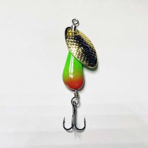 Alpha Customized 2.6g 4.6g 6.6g Cuillère de pêche colorée pour la truite, le <span class=keywords><strong>brochet</strong></span>, le bar, la pêche à la traîne - Product Image 4