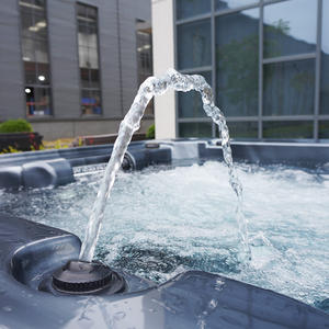 Jacuzzi de Lujo Infinity, Piscina de Hidromasaje Combinada SR850, para Villas, Hoteles, Parques de Atracciones, Spa Acrílico Independiente para Exteriores - Product Image 5