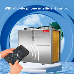 <span class=keywords><strong>Anti</strong></span> Corrosion SUS201 SUS304 Haute Efficacité Source D'air Piscine Pompe À Chaleur Chauffe-Eau Échangeur Thermostat Pompe Hybride - Product Image 6