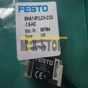 Válvula Solenoide MHA1-M1LCH-2/2G-1.5-HC 557864 Serie MHA1 de 2/2 Vías con Orificio de 1.5mm para PLC - Product Image 1