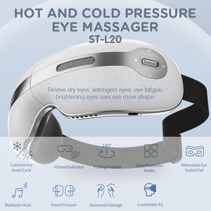 Intelligenter Augenmassagegerät mit Knetdruck, Wärme und Kühlung, Komfortabler Sitz, Bluetooth für Augenbelastung und Migräne-Linderung - Product Image 2