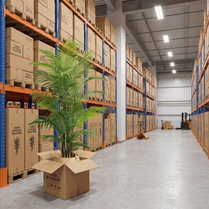 5 Palmiers Areca Artificiels Géants, Plantes Tropicales Artificielles en Pot pour Intérieur, Salon, Bureau, Décoration Verte au Sol, Vente en Gros - Product Image 5