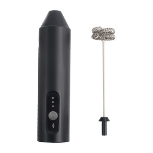 Mousseur à lait électrique rechargeable par USB, mousseur à café automatique portatif, fouet pour chocolat chaud, mixeur avec 3 vitesses réglables - Product Image 4